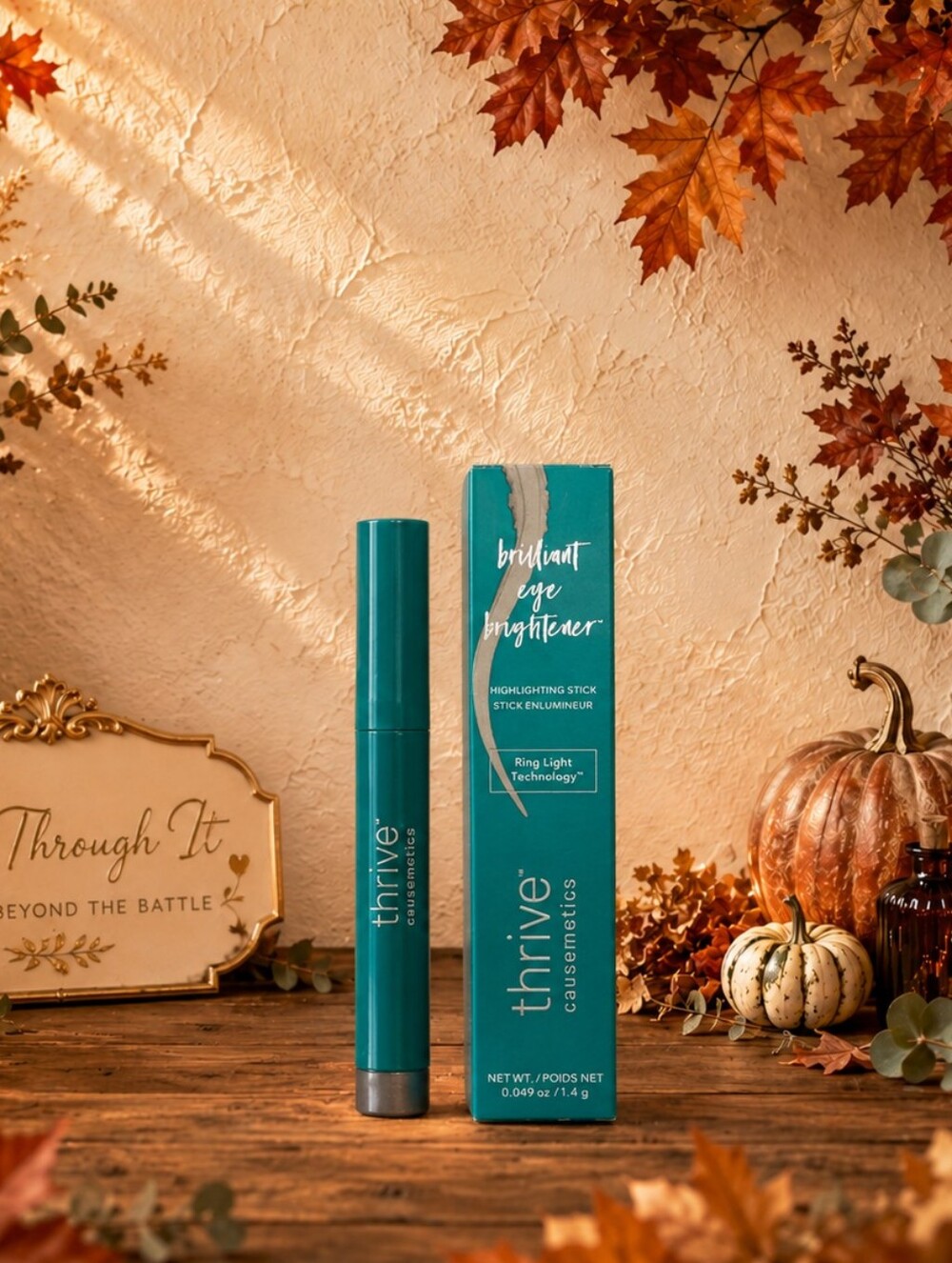 Thrive Brilliant Eye Brightener Stick - Racquel (Soft Silver Shimmer)
